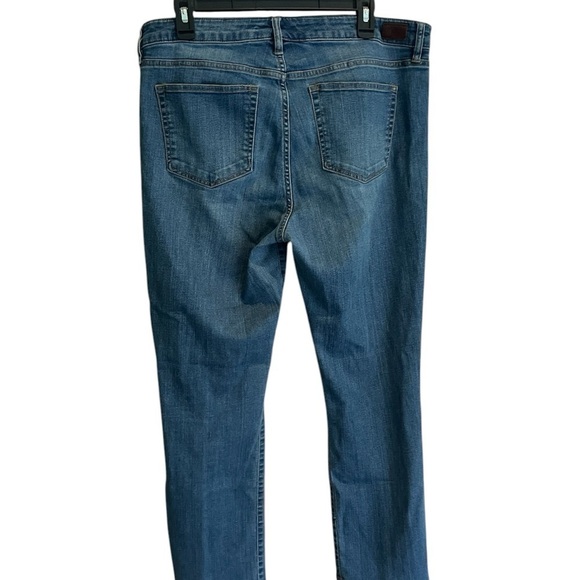 Lauren Ralph Lauren Jeans Denim Straight Leg Ankle Women's 12 Mid Rise Stretch - Picture 2 of 6